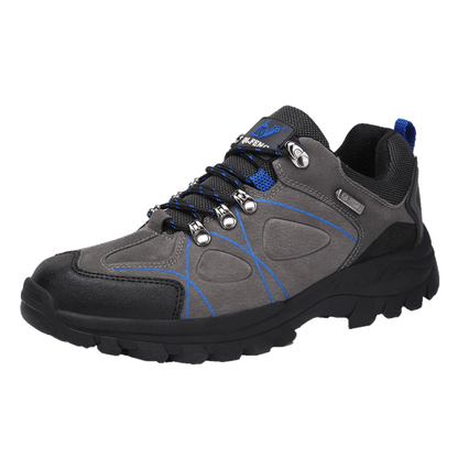 Mountain Hiking Climbing Shoes Leather Waterproof Lightweight Outdoor