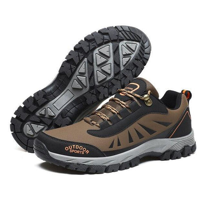 Men's Climbing Hiking Mountain Ankle High Waterproof and Lightweight