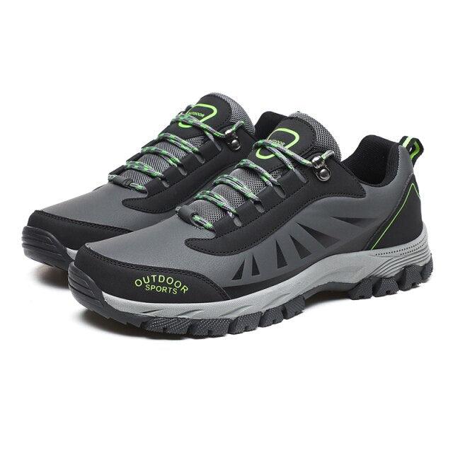 Men's Climbing Hiking Mountain Ankle High Waterproof and Lightweight