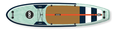 11'0 Yacht Hopper Mint/Teak/Blue