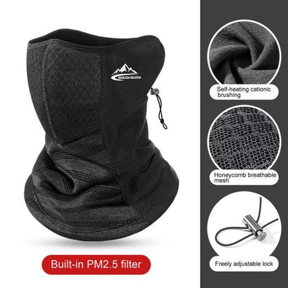 Outdoor Sport Bandana Scarf Fishing Cycling Hiking Face Cover Neck Balaclava Neck Gaiter Warmer Face Mask Gaiter Bike Half Mask Cold Weather Half Balaclava Outdoor Sports Mask Tactical Neck Warmer for Men & Women