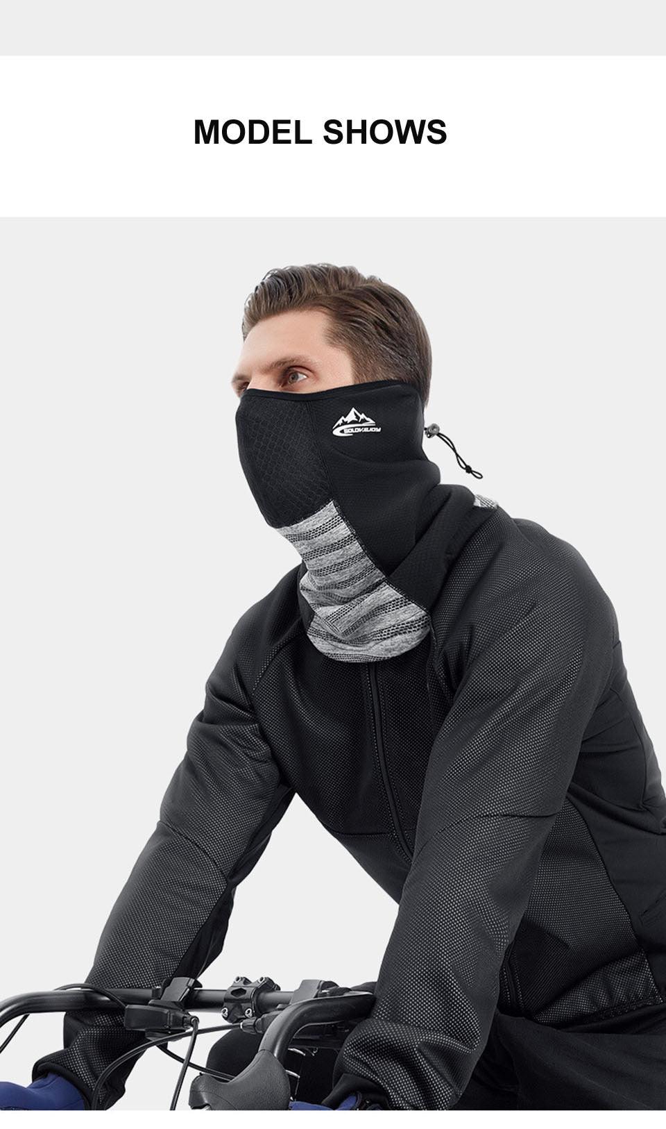 Outdoor Sport Bandana Scarf Fishing Cycling Hiking Face Cover Neck Balaclava Neck Gaiter Warmer Face Mask Gaiter Bike Half Mask Cold Weather Half Balaclava Outdoor Sports Mask Tactical Neck Warmer for Men & Women