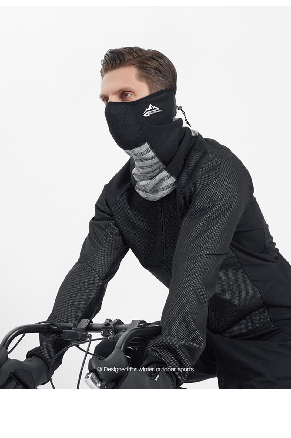 Outdoor Sport Bandana Scarf Fishing Cycling Hiking Face Cover Neck Balaclava Neck Gaiter Warmer Face Mask Gaiter Bike Half Mask Cold Weather Half Balaclava Outdoor Sports Mask Tactical Neck Warmer for Men & Women