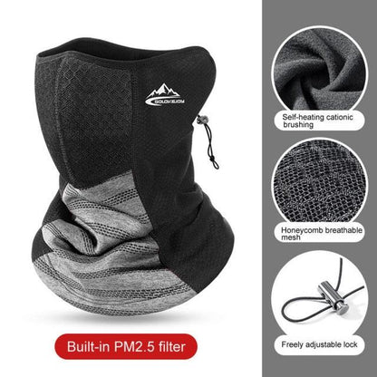 Outdoor Sport Bandana Scarf Fishing Cycling Hiking Face Cover Neck Balaclava Neck Gaiter Warmer Face Mask Gaiter Bike Half Mask Cold Weather Half Balaclava Outdoor Sports Mask Tactical Neck Warmer for Men & Women