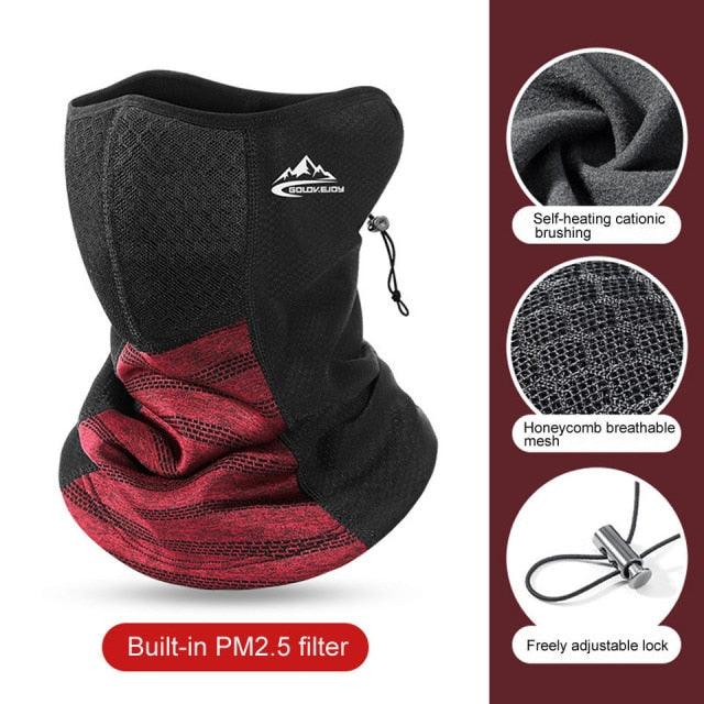 Outdoor Sport Bandana Scarf Fishing Cycling Hiking Face Cover Neck Balaclava Neck Gaiter Warmer Face Mask Gaiter Bike Half Mask Cold Weather Half Balaclava Outdoor Sports Mask Tactical Neck Warmer for Men & Women